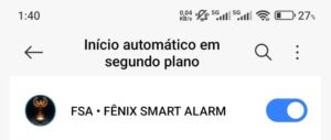 Configuração FSA02