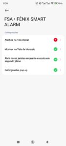 Configuração FSA04